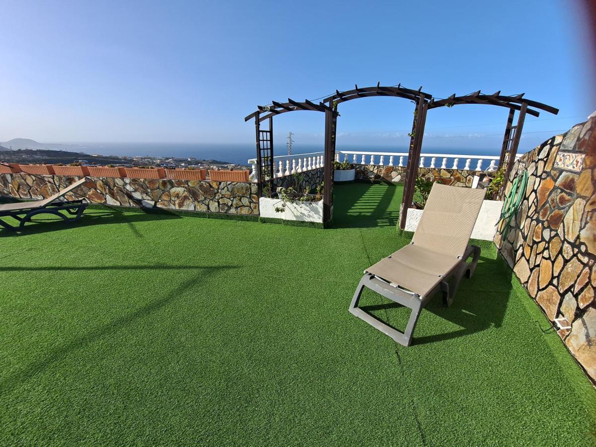 Tenerife Apartment 100M2 Casa De Don Quijote With A Terrace Of 100M2 With A View Of The Ocean And Teide Volcano And A Garden Of 600M2 Icod De Los Vinos Dış mekan fotoğraf