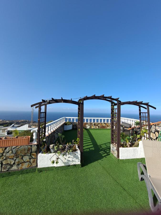 Tenerife Apartment 100M2 Casa De Don Quijote With A Terrace Of 100M2 With A View Of The Ocean And Teide Volcano And A Garden Of 600M2 Icod De Los Vinos Dış mekan fotoğraf